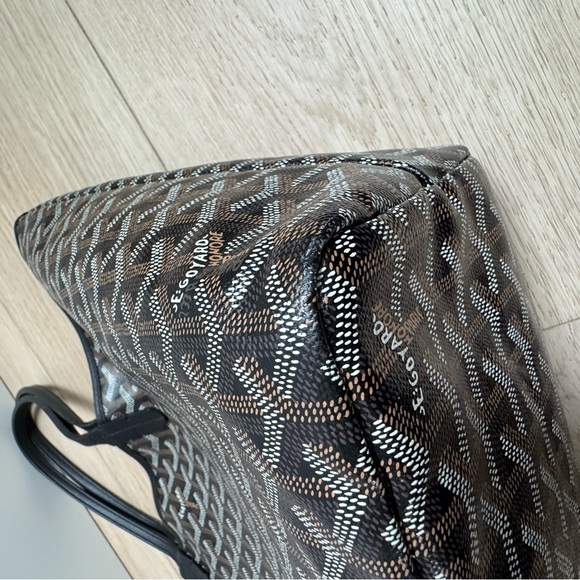 Goyard St Louis PM Tote - Black - Picture 8 of 14